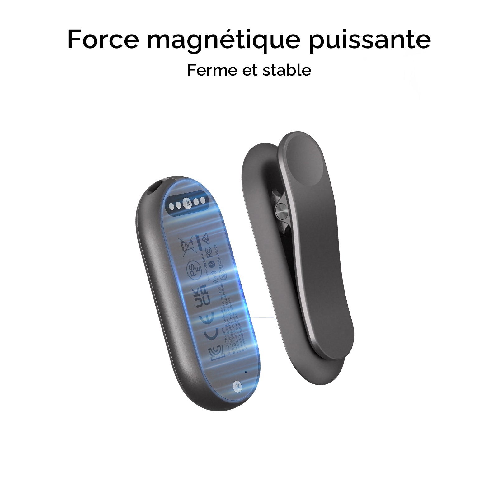 Clip & Broche Magnétique PLAUD NotePin