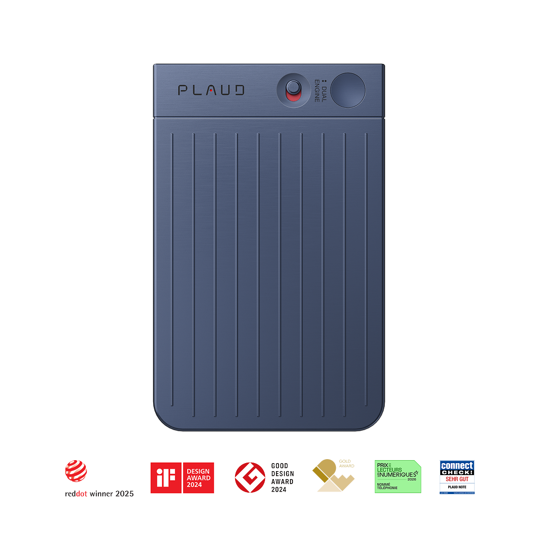 PLAUD NOTE Enregistreur vocal IA optimisé