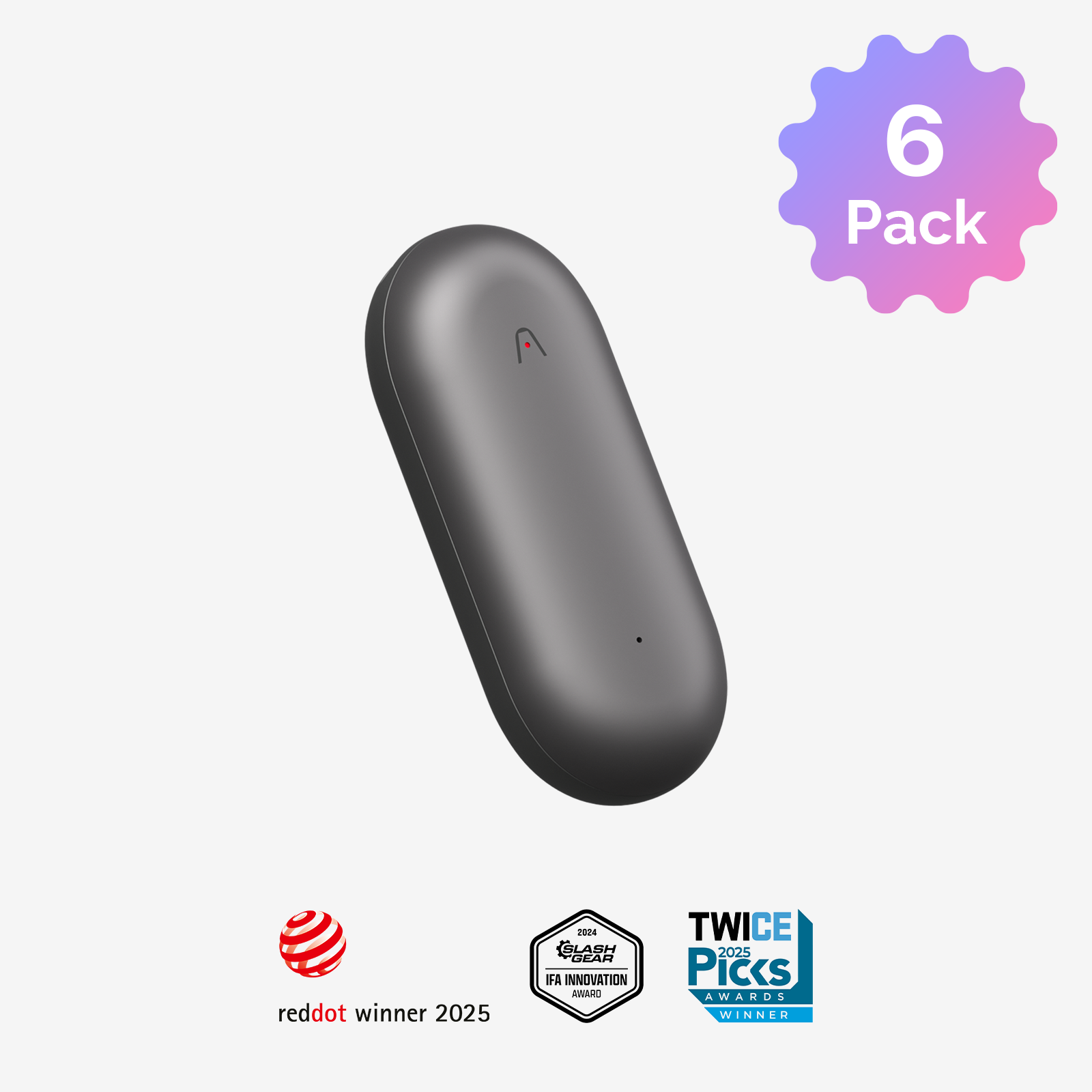 PLAUD NotePin Enregistreur vocal AI portable | Lot de 6