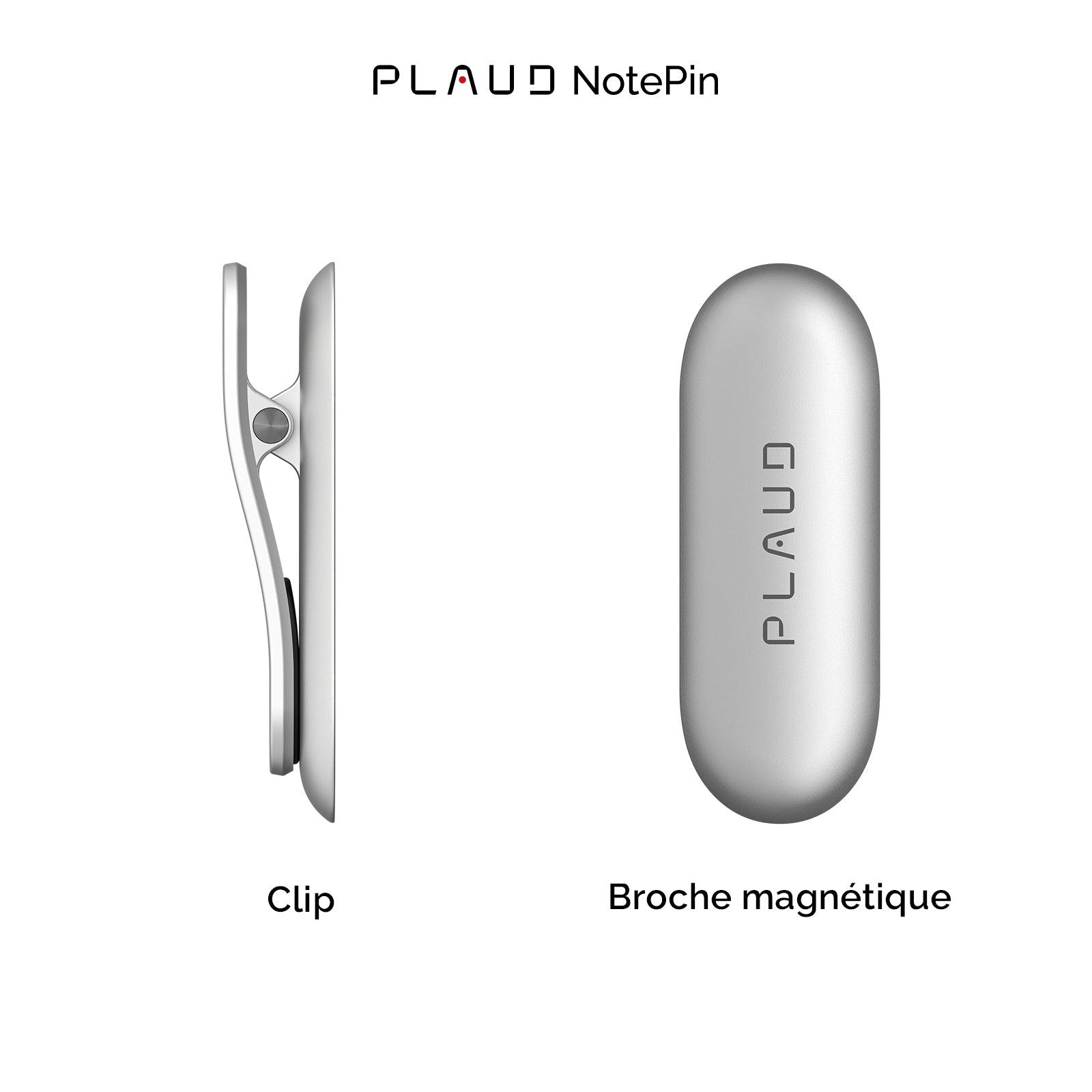 Clip & Broche Magnétique PLAUD NotePin