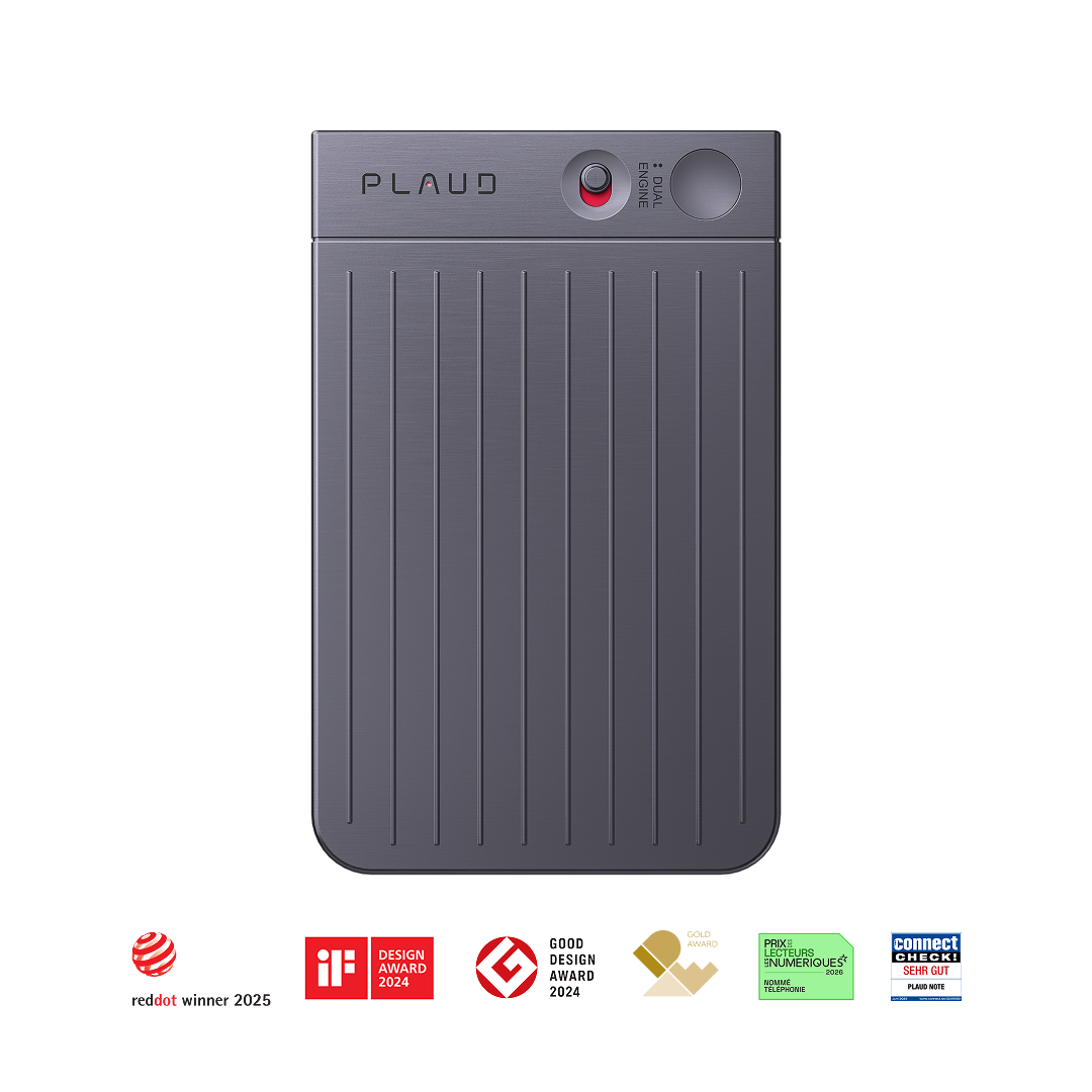 PLAUD NOTE Enregistreur vocal IA optimisé