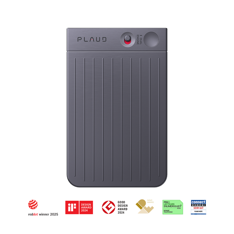 PLAUD NOTE Enregistreur vocal IA optimisé