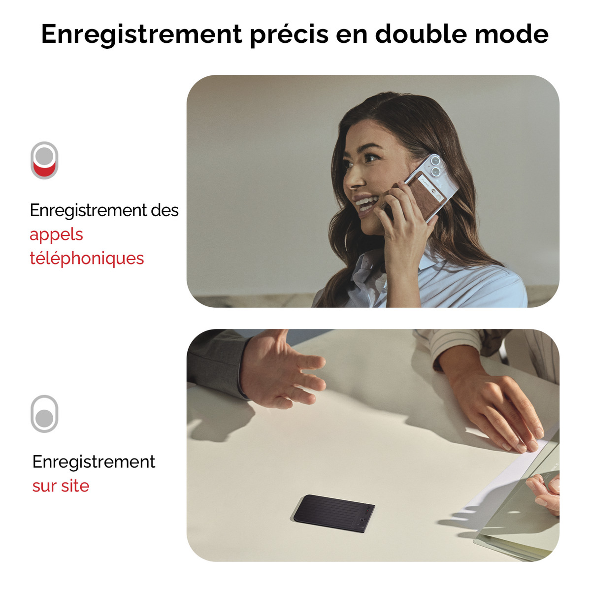 PLAUD NOTE Enregistreur vocal IA optimisé
