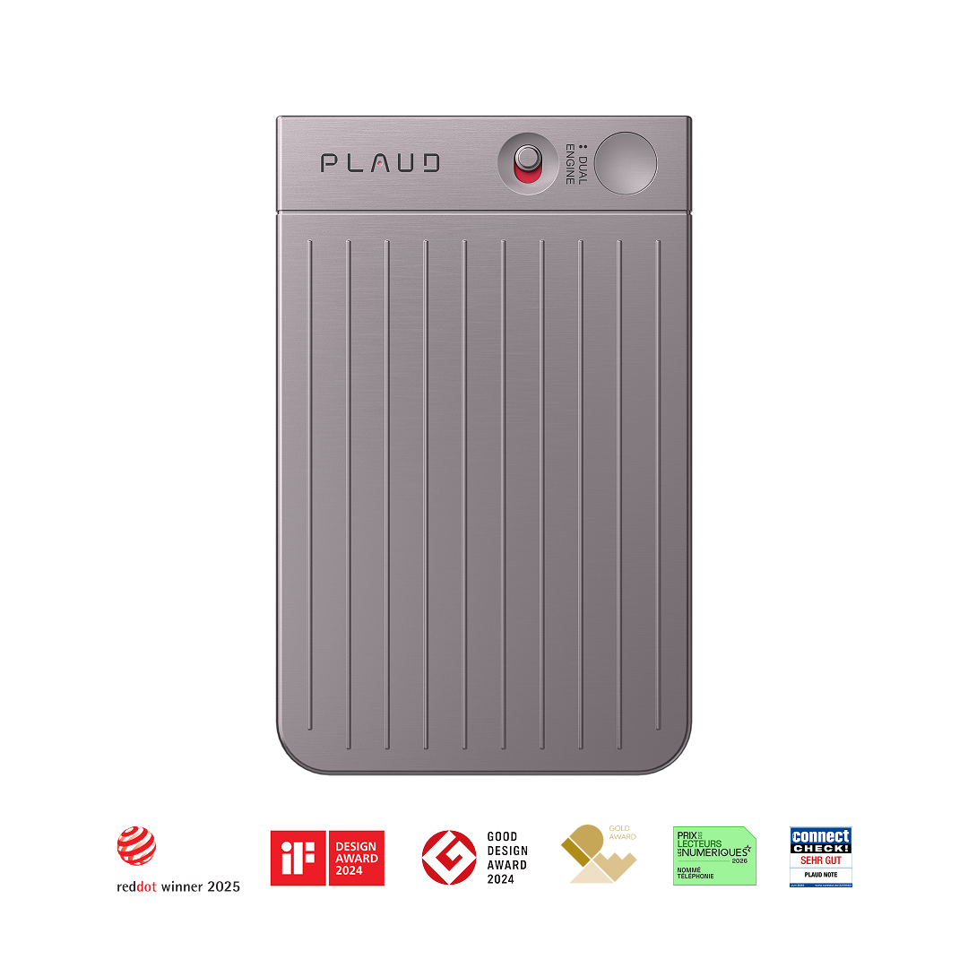 PLAUD NOTE Enregistreur vocal IA optimisé