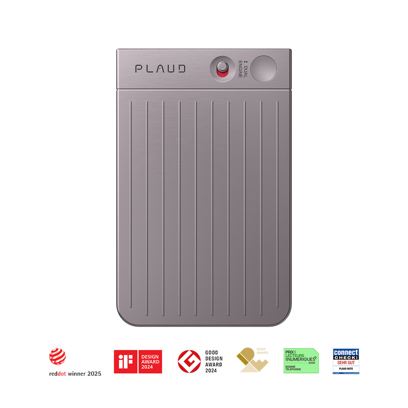 PLAUD NOTE Enregistreur vocal IA optimisé