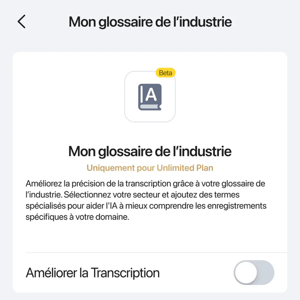 PLAUD NotePin et abonnement annuel à l’IA Plan annuel illimité
